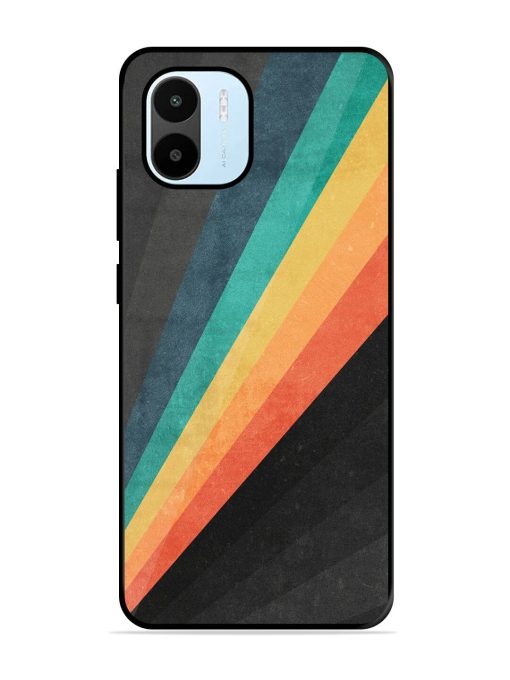 Retro Spectrum Glossy Soft Edge Case for Xiaomi Redmi A1 (2022)