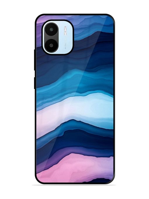 Oceanic Layers Glossy Soft Edge Case for Xiaomi Redmi A1 (2022) Chachhi