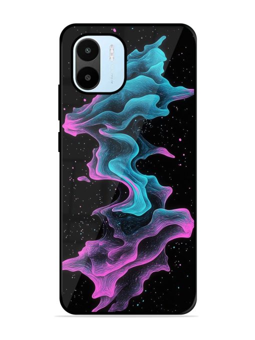 Cosmic Currents Glossy Soft Edge Case for Xiaomi Redmi A1 (2022) Chachhi