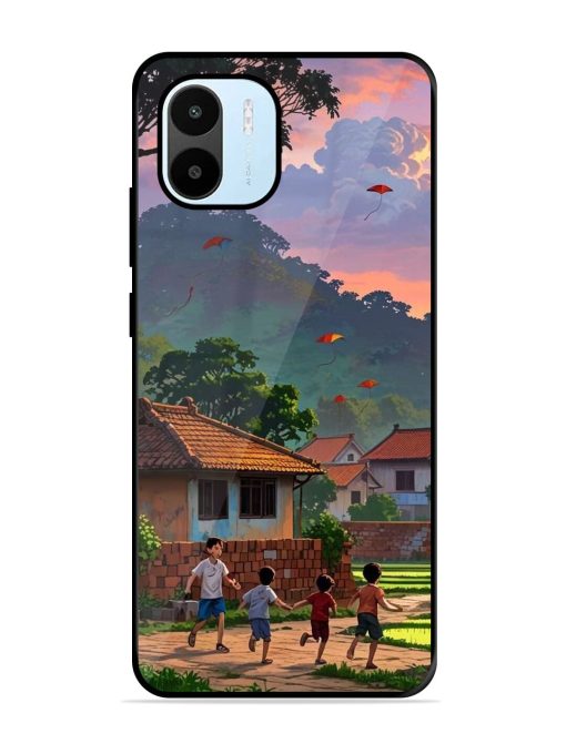 Sunset Play Glossy Soft Edge Case for Xiaomi Redmi A1 (2022) Chachhi