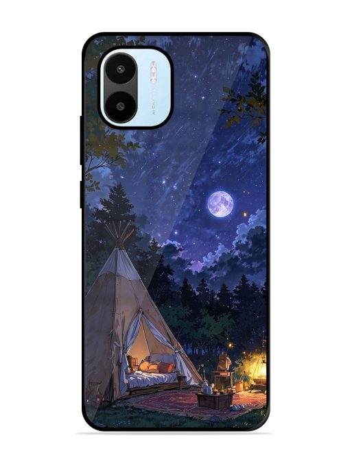 Moonlight Camping Glossy Soft Edge Case for Xiaomi Redmi A1 (2022) Chachhi