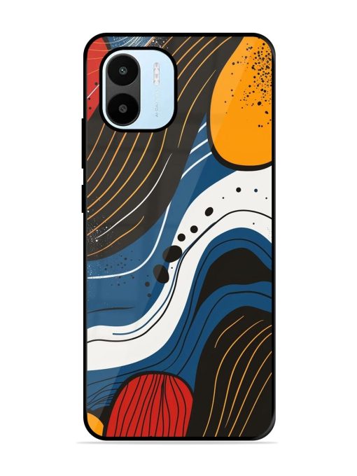 Abstract Expression Glossy Soft Edge Case for Xiaomi Redmi A1 (2022) Chachhi