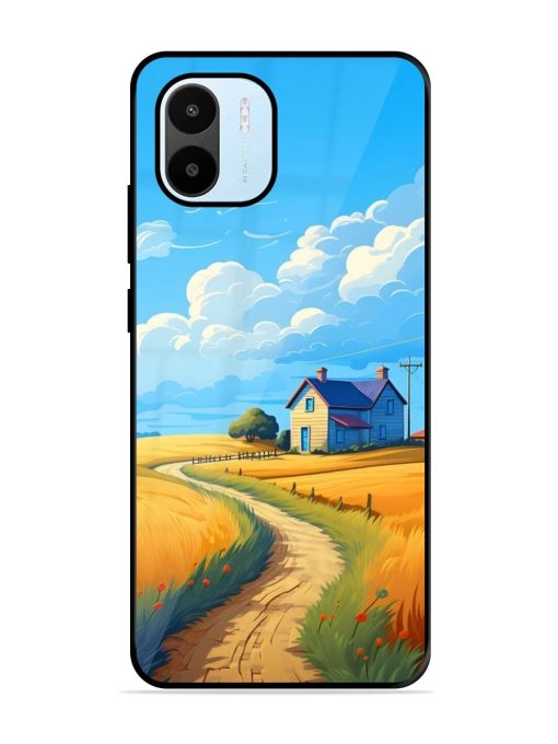 Countryside Cottage Glossy Soft Edge Case for Xiaomi Redmi A1 (2022) Chachhi