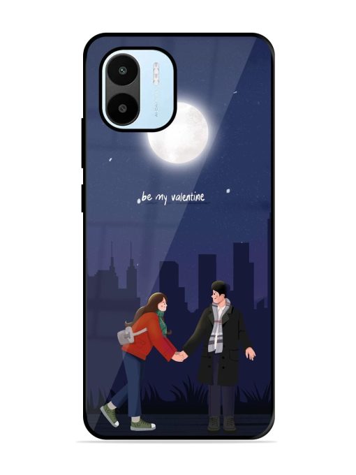 Moonlight Proposal Glossy Soft Edge Case for Xiaomi Redmi A1 (2022) Chachhi