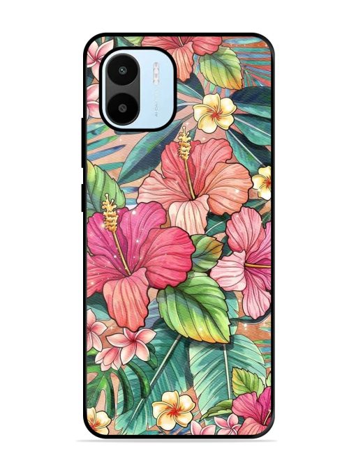 Tropical Tapestry Glossy Soft Edge Case for Xiaomi Redmi A1 (2022) Chachhi