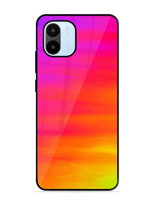 Neon Horizon Glossy Soft Edge Case for Xiaomi Redmi A1 (2022) Chachhi