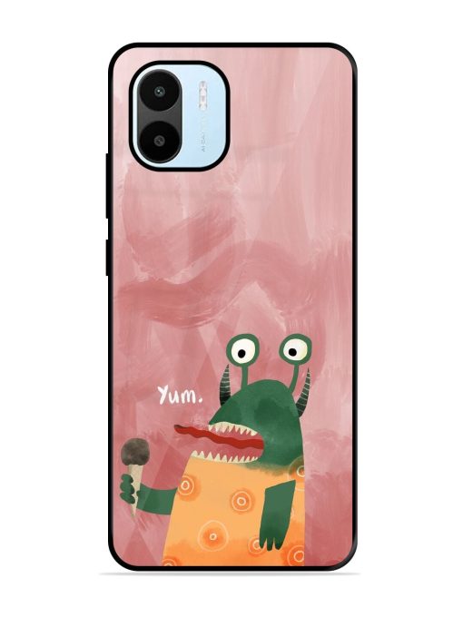 Hungry Monster Glossy Soft Edge Case for Xiaomi Redmi A1 (2022) Chachhi