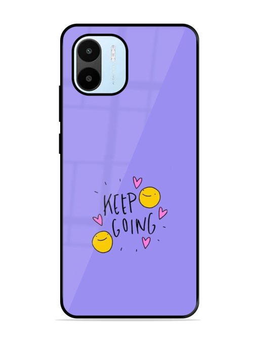 Smiling Through It All Glossy Soft Edge Case for Xiaomi Redmi A1 (2022) Chachhi