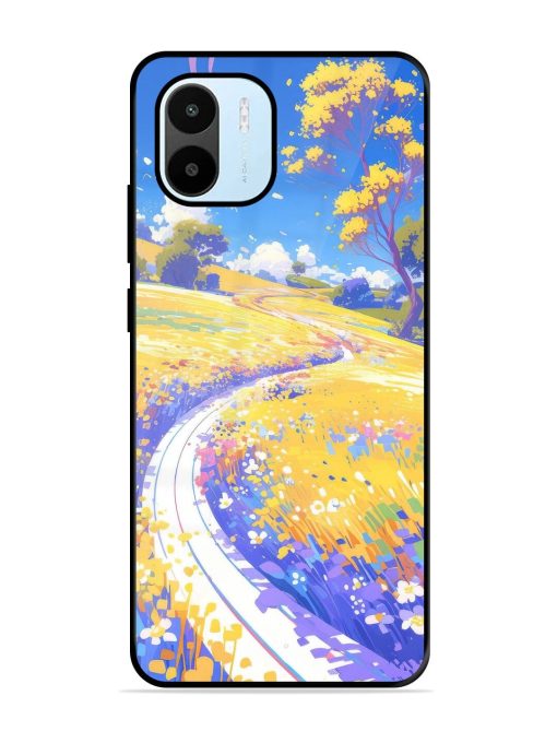 Vibrant Spring Meadow Glossy Soft Edge Case for Xiaomi Redmi A1 (2022) Chachhi