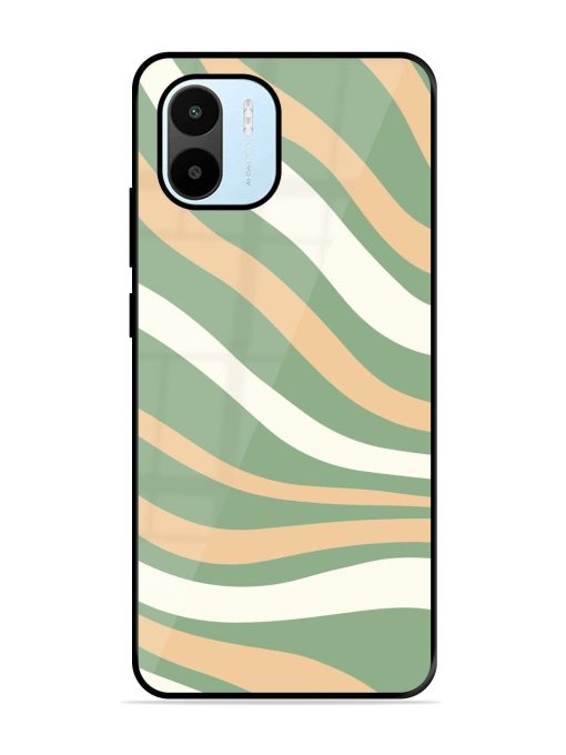 Wavy Pastel Paradise Glossy Soft Edge Case for Xiaomi Redmi A1 (2022) Chachhi