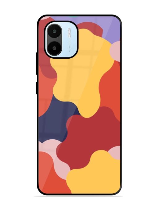 Gooey Color Chaos Glossy Soft Edge Case for Xiaomi Redmi A1 (2022) Chachhi