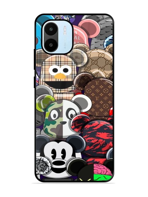 Streetwear Bearbrick Extravaganza Glossy Soft Edge Case for Xiaomi Redmi A1 (2022) Chachhi