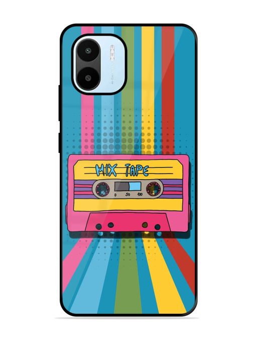 Retro Cassette Tapes Glossy Soft Edge Case for Xiaomi Redmi A1 (2022) Chachhi