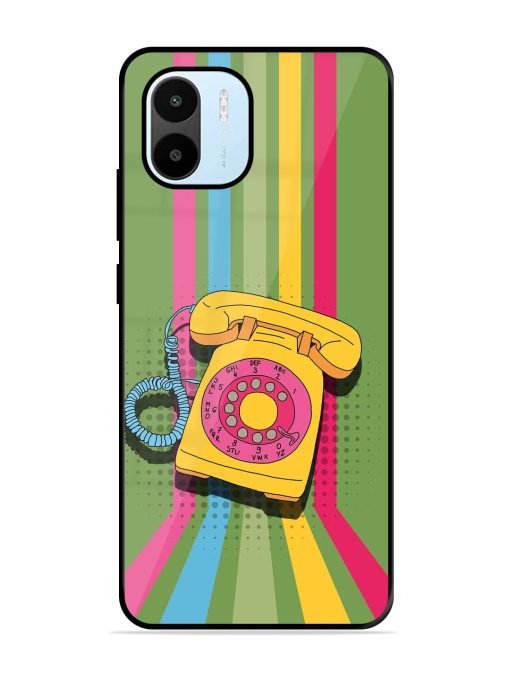 Retro Dialer Glossy Soft Edge Case for Xiaomi Redmi A1 (2022) Chachhi