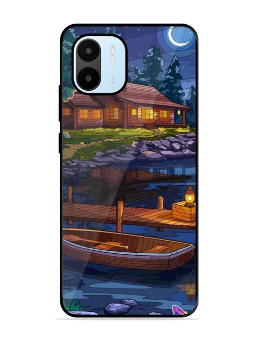 Moonlit Serenity Glossy Soft Edge Case for Xiaomi Redmi A1 (2022) Chachhi