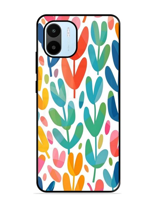 Rainbow Of Blooms Glossy Soft Edge Case for Xiaomi Redmi A1 (2022) Chachhi