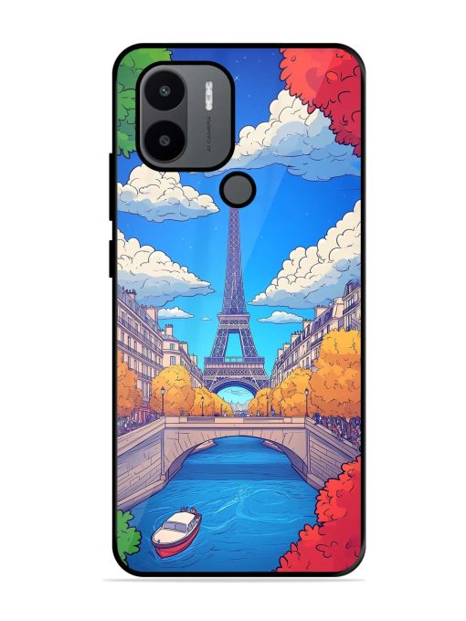 Parisian Panorama Glossy Soft Edge Case for Xiaomi Redmi A1 Plus Chachhi