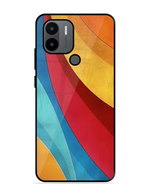 Curving Canvas Glossy Soft Edge Case for Xiaomi Redmi A1 Plus Chachhi