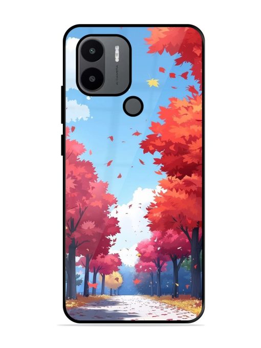 Autumn'S Embrace Glossy Soft Edge Case for Xiaomi Redmi A1 Plus Chachhi