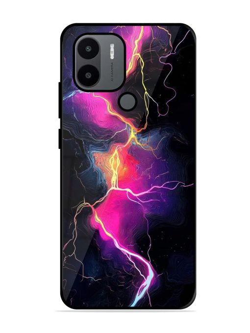 Electric Dreams Glossy Soft Edge Case for Xiaomi Redmi A1 Plus Chachhi