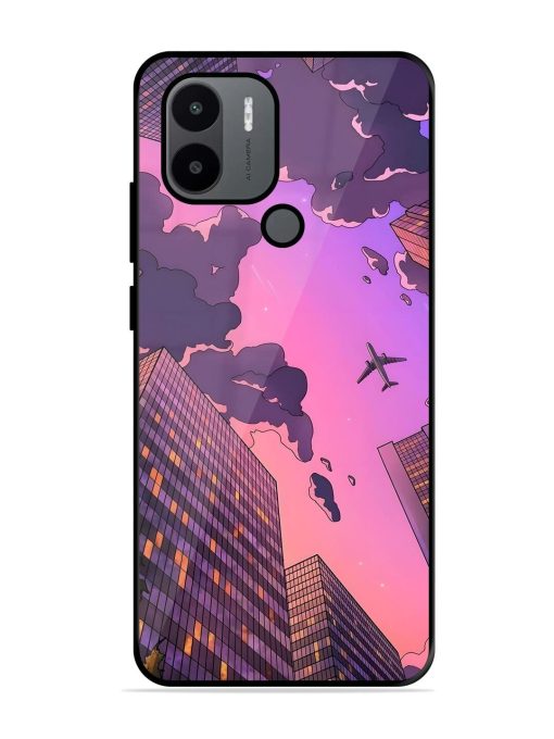 Urban Twilight Glossy Soft Edge Case for Xiaomi Redmi A1 Plus Chachhi