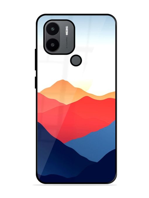 Sunset Peaks Glossy Soft Edge Case for Xiaomi Redmi A1 Plus Chachhi