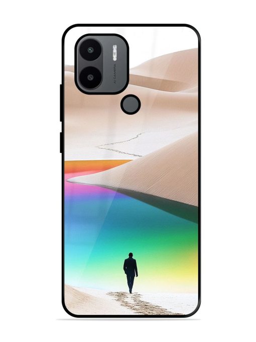 Desert Dreams Glossy Soft Edge Case for Xiaomi Redmi A1 Plus Chachhi