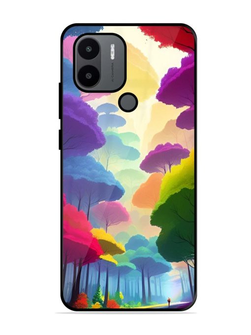 Rainbow Road Glossy Soft Edge Case for Xiaomi Redmi A1 Plus Chachhi