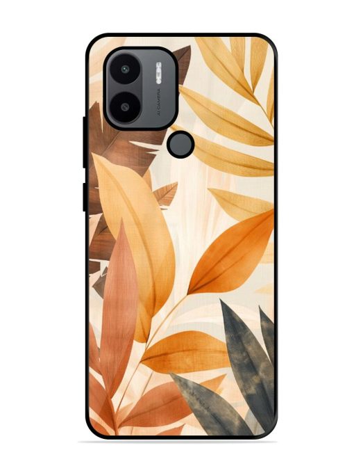 Earthy Elegance Glossy Soft Edge Case for Xiaomi Redmi A1 Plus