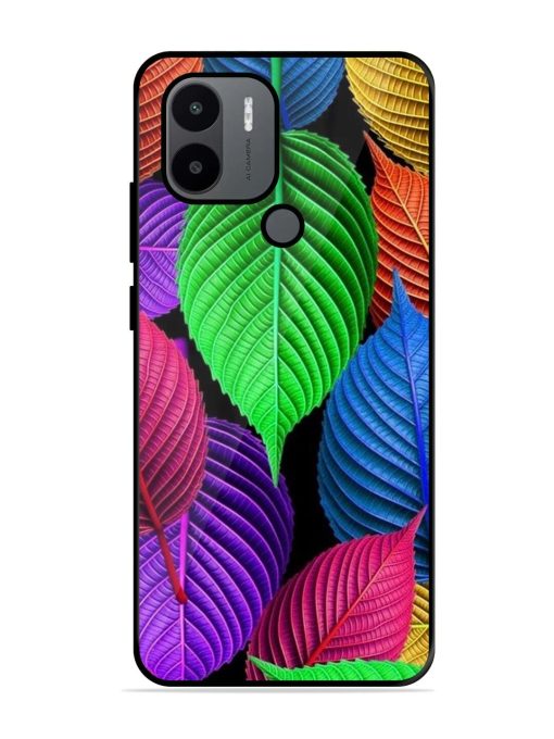 Rainbow Leaf Symphony Glossy Soft Edge Case for Xiaomi Redmi A1 Plus Chachhi