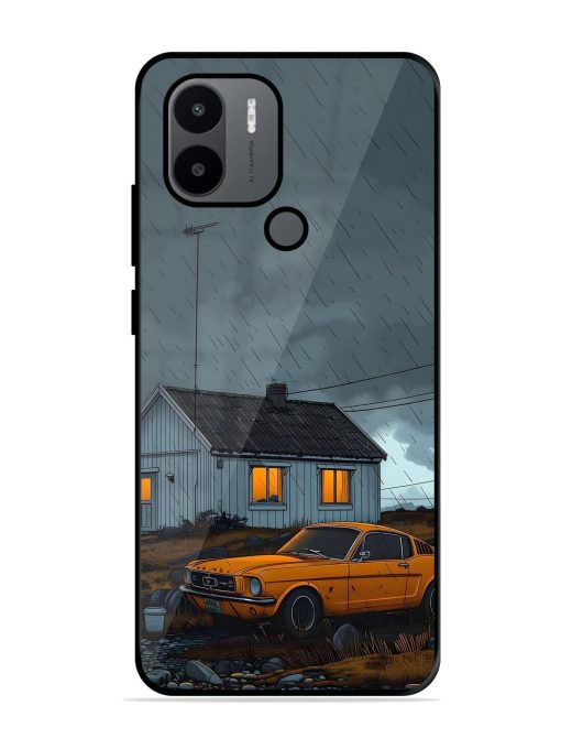 Rainy Day Retreat Glossy Soft Edge Case for Xiaomi Redmi A1 Plus Chachhi