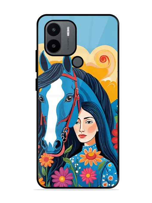 Equine Enchantment Glossy Soft Edge Case for Xiaomi Redmi A1 Plus Chachhi