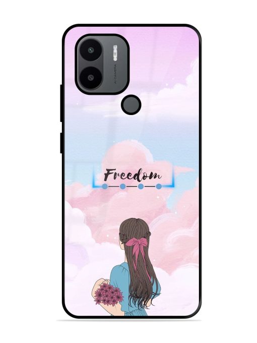 Skyward Dreams Glossy Soft Edge Case for Xiaomi Redmi A1 Plus Chachhi