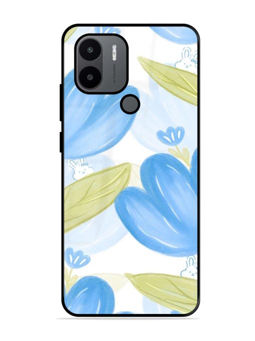 Bunny'S Blue Garden Glossy Soft Edge Case for Xiaomi Redmi A1 Plus Chachhi