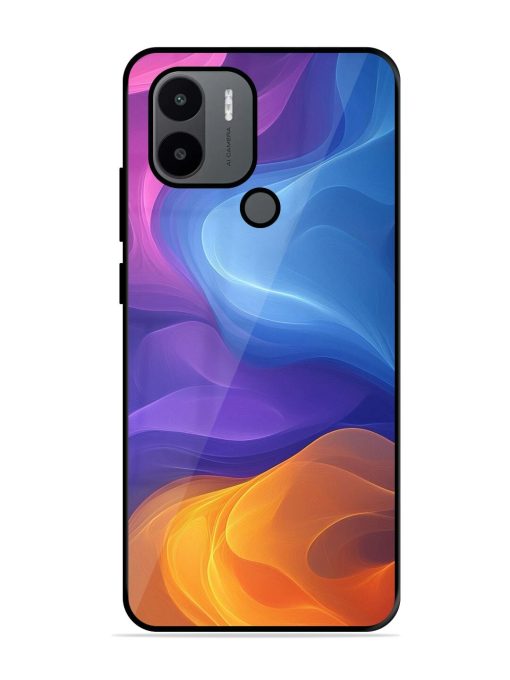 Cosmic Currents Glossy Soft Edge Case for Xiaomi Redmi A1 Plus