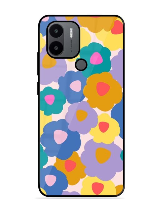 Flower Power Glossy Soft Edge Case for Xiaomi Redmi A1 Plus Chachhi