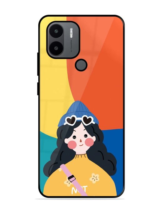 Colorful Vibes Glossy Soft Edge Case for Xiaomi Redmi A1 Plus Chachhi