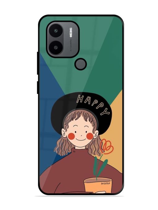 Happy Momo Glossy Soft Edge Case for Xiaomi Redmi A1 Plus Chachhi