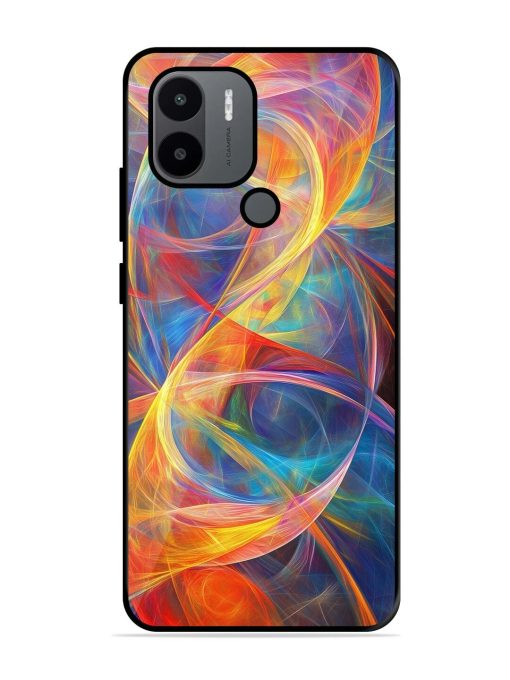 Cosmic Currents Glossy Soft Edge Case for Xiaomi Redmi A1 Plus Chachhi