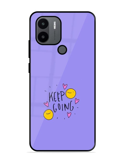 Smiling Through It All Glossy Soft Edge Case for Xiaomi Redmi A1 Plus