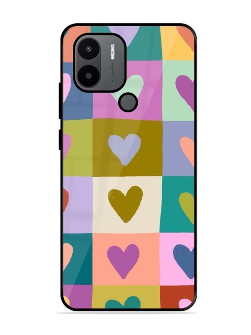 Box Of Hearts Glossy Soft Edge Case for Xiaomi Redmi A1 Plus