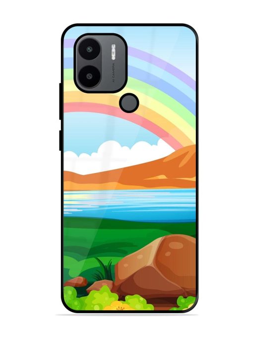 Rainbow Over The Lake Glossy Soft Edge Case for Xiaomi Redmi A1 Plus Chachhi