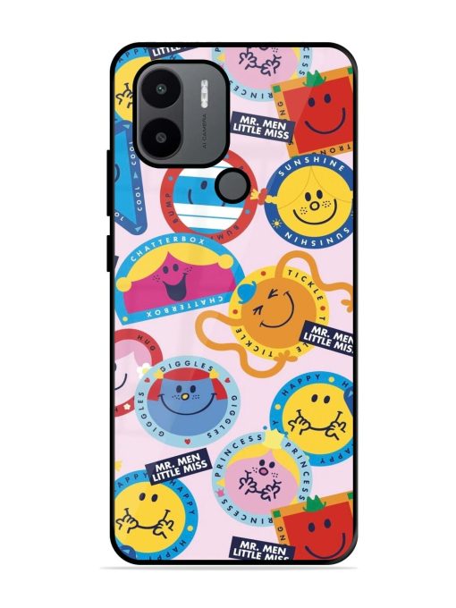 Whimsical Mr. Men & Little Miss Glossy Soft Edge Case for Xiaomi Redmi A1 Plus Chachhi