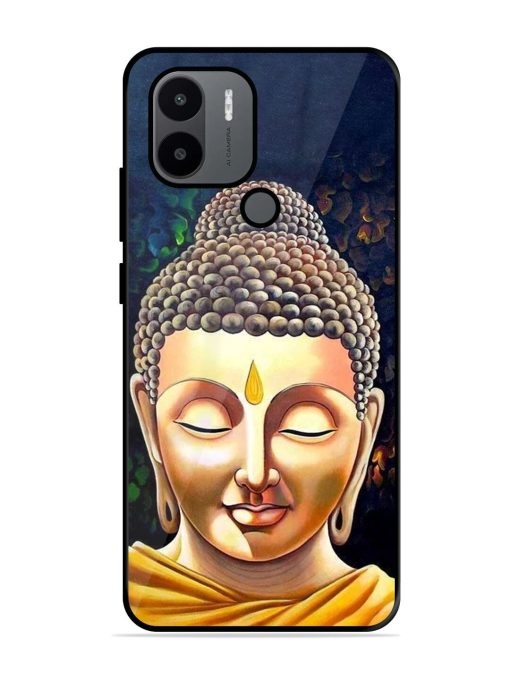 Buddha Face Glossy Soft Edge Case for Xiaomi Redmi A1 Plus Chachhi