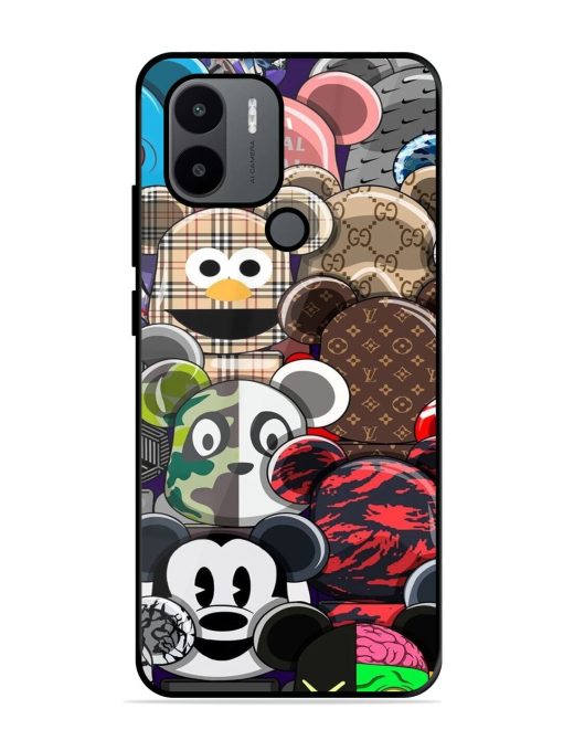 Streetwear Bearbrick Extravaganza Glossy Soft Edge Case for Xiaomi Redmi A1 Plus Chachhi