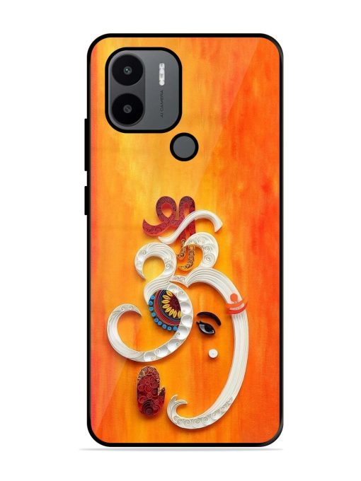 Ganesha In Quilling Art Glossy Soft Edge Case for Xiaomi Redmi A1 Plus Chachhi