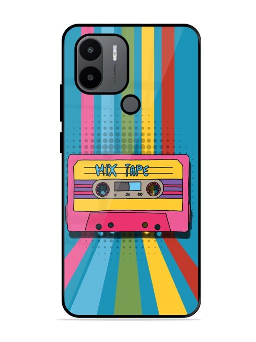 Retro Cassette Tapes Glossy Soft Edge Case for Xiaomi Redmi A1 Plus Chachhi