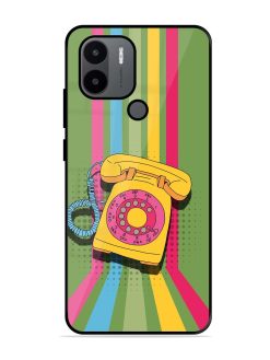 Retro Dialer Glossy Soft Edge Case for Xiaomi Redmi A1 Plus