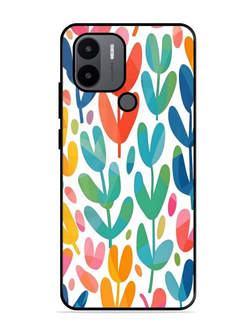 Rainbow Of Blooms Glossy Soft Edge Case for Xiaomi Redmi A1 Plus