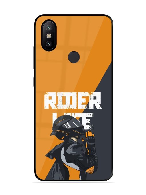 Ride Never Ends Glossy Soft Edge Case for Xiaomi Redmi A2 Chachhi